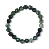 Moosachat-Armband