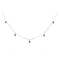 Ceylon-Saphir-Goldcollier (CIRARI)
