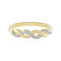 I2 (I) Diamant-Silberring