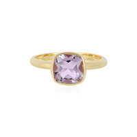 Lavendel-Amethyst-Silberring
