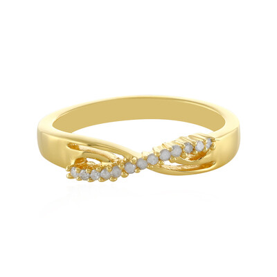 I4 (J) Diamant-Silberring