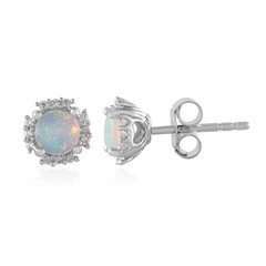 Welo-Opal-Silberohrringe