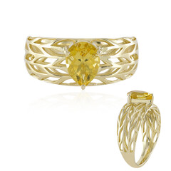 Goldener Beryll-Goldring (Ornaments by de Melo)