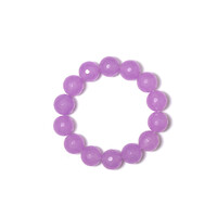 Purpurfarbener Achat -Armband