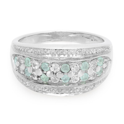 Paraiba-Turmalin-Silberring