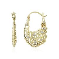 I1 (I) Diamant-Goldohrringe (Ornaments by de Melo)