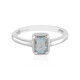 Brasilianischer Aquamarin-Silberring