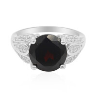 Granat-Silberring