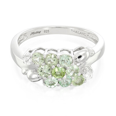 Paraiba-Turmalin-Silberring