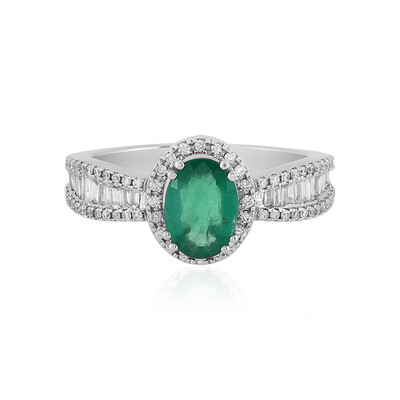 Sambia-Smaragd-Goldring
