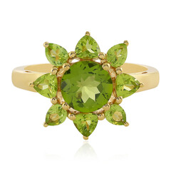 Peridot-Silberring