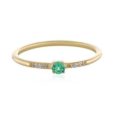 Russischer Smaragd-Goldring (Adela Gold)