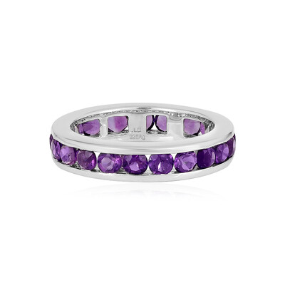 Sambia-Amethyst-Silberring