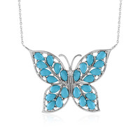 Sleeping Beauty-Türkis-Silbercollier (Faszination Türkis)