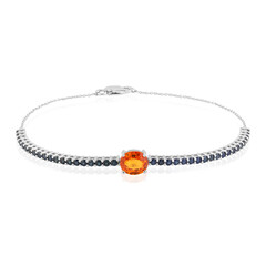 Oranger Ban Ka Cha-Saphir-Goldarmband