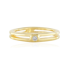 I2 (G) Brillant-Silberring
