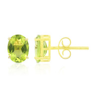 Peridot-Silberohrringe