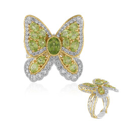 Peridot-Silberring (Gems en Vogue)