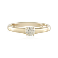 I2 Schokoladen-Brillant-Goldring