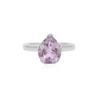 Lavendel-Amethyst-Silberring