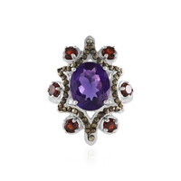 Sambia-Amethyst-Silberring