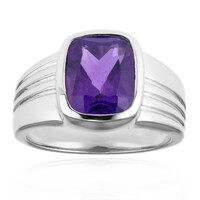 Sibirischer Amethyst-Silberring