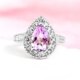 Lavendel-Amethyst-Silberring