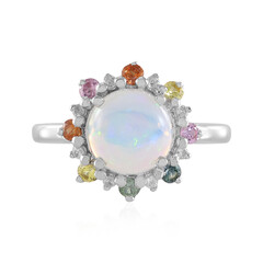 Welo-Opal-Silberring