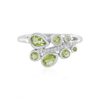 Peridot-Silberring
