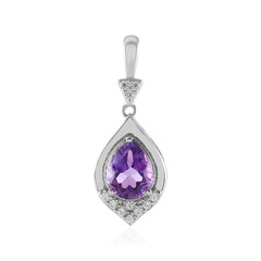 Marokkanischer Amethyst-Silberanhänger