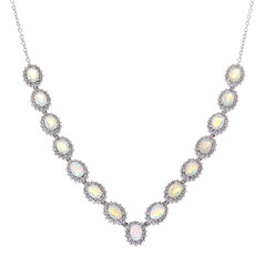 Welo-Opal-Silbercollier
