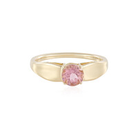 Pinkfarbener Turmalin-Goldring (AMAYANI)