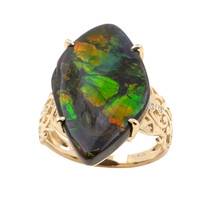 Ammolith-Goldring (de Melo)