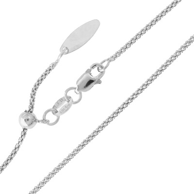 Silber-Coreana-Kette - 2,41 g - 60 cm