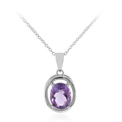 Amethyst-Silberhalskette