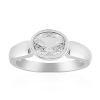 Herkimer Quarz-Silberring (Pallanova)