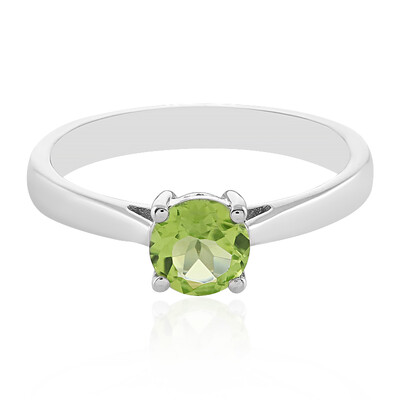 Peridot-Silberring