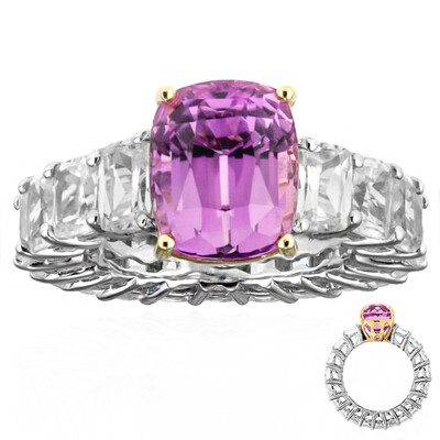 Patroke-Kunzit-Goldring (de Melo)