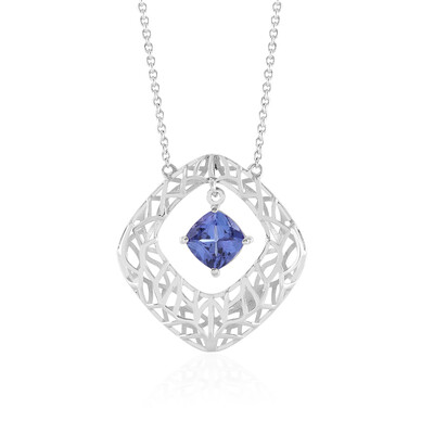 AAA-Tansanit-Goldcollier (Ornaments by de Melo)