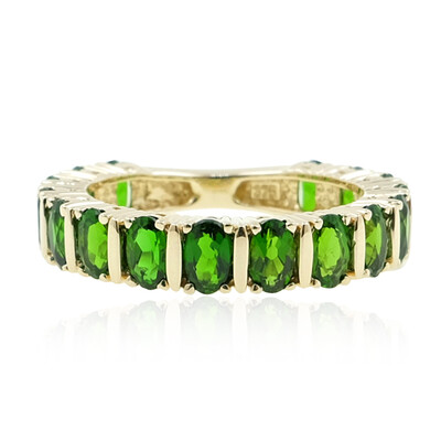 Russischer Diopsid-Goldring
