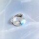 Larimar-Silberring