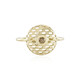 I2 Champagner-Brillant-Goldring (Ornaments by de Melo)