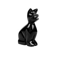 Alabaster-Kalzit-Katze