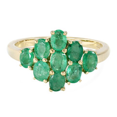 Bahia-Smaragd-Goldring