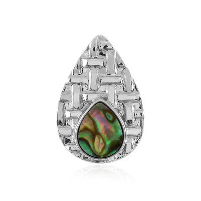 Abalone-Muschel-Silberanhänger (MONOSONO COLLECTION)