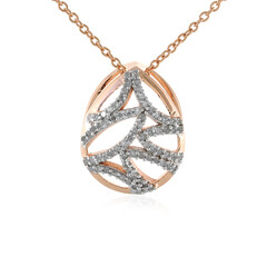 I3 (I) Diamant-Silberhalskette