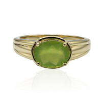 Brasilianischer Grüner Opal-Goldring (Tenner Diniz)