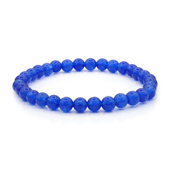 Blauer Achat-Armband