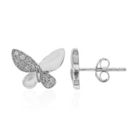 I3 (I) Diamant-Silberohrringe