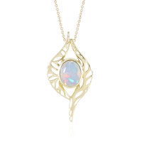 Welo-Opal-Goldhalskette (Ornaments by de Melo)